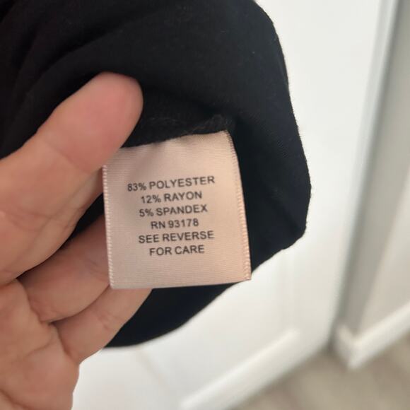 Philosophy Red Sequin Heart Black Sweatshirt Small Valentine's‎ - Picture 4 of 6